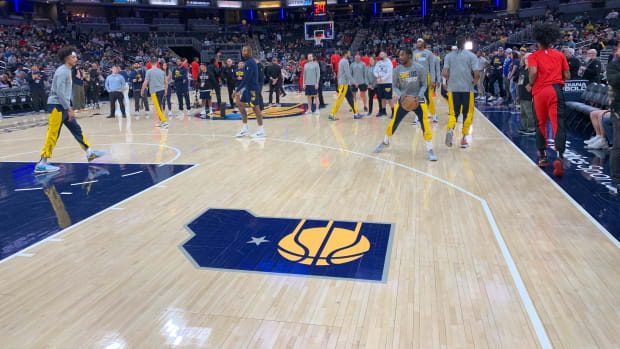 Indiana Pacers guard Quenton Jackson